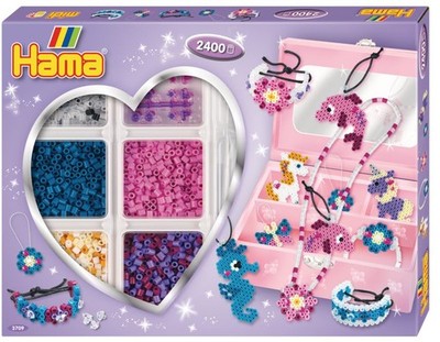 Hama Bügelperlen midi ''Kreativbox'' Geschenkpackung ca. 2.400 Bügelperlen