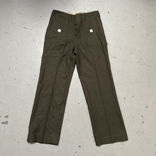 Vintage 1940s 1943 WWII US Military Army Combat Wool Trouser NWT 30-32 Field