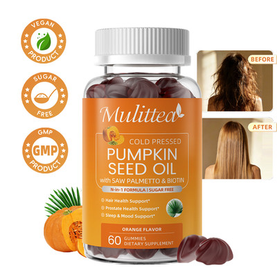 Pumpkin Seed Oil with Saw Palmetto Supports Immune, Hair & Prostate Health