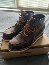 Red Wing 8883 Moc Toc - Used with brand new soles/laces Size 9.5