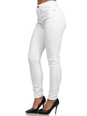 Tazzio Jeans Damen High Waist Skinny Fit Jeanshose Stretch Denim Hose