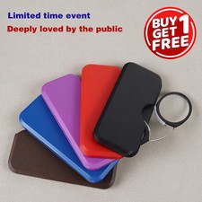 2PC Men Women Circular Nose Clip Reading Glasses Legless Ultra Thin Portable Cle