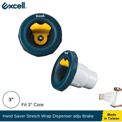 #ad Excell Hand Saver Stretch Wrap Dispenser 3quot; Core Adjustable Brake $26.39