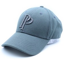 Patek Philippe P Logo Embroidered Baseball Cap Charcoal Gray Used