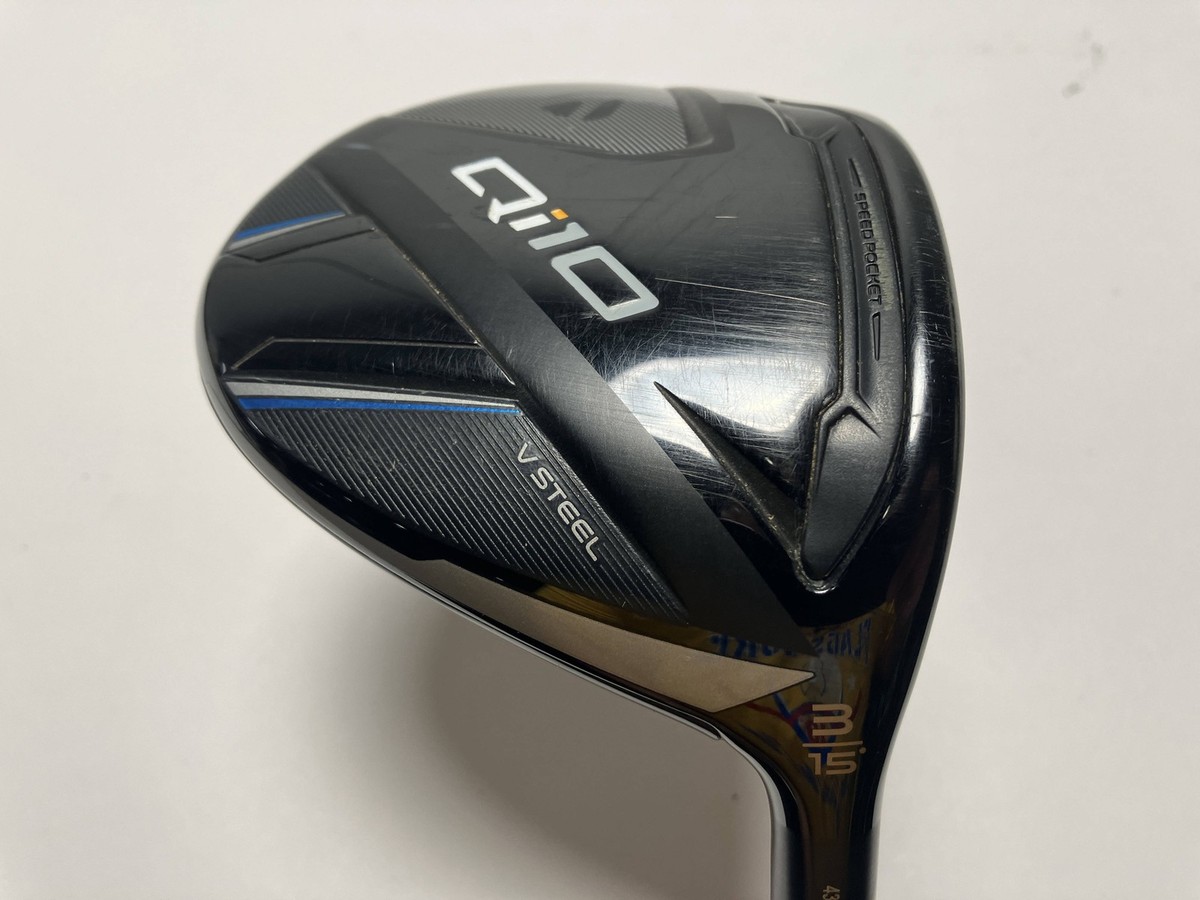 TaylorMade Qi10 3 Fairway Wood 15* Fujikura Ventus Blue TR