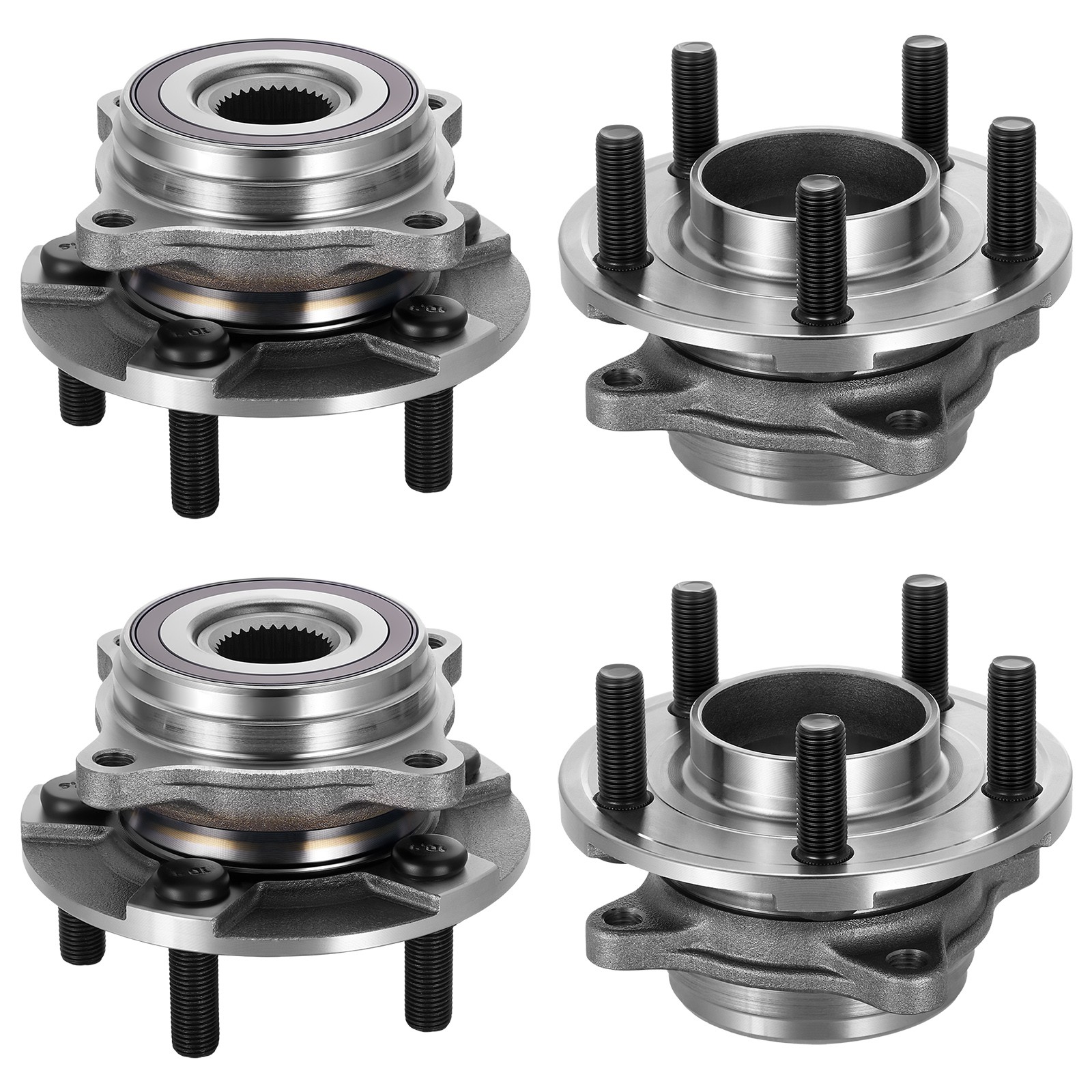 Ford GT 2017-2022 Rear Hub bearing assemblies 4 pcs
