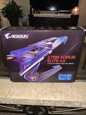 GIGABYTE Z790 AORUS ELITE AX LGA 1700 ATX Intel DDR5 Wi-Fi 6E Motherboard