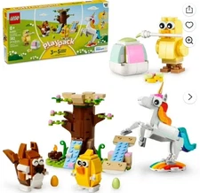 LEGO 66801 PLAYPACK 3 SETS SPRINGTIME ANIMAL PLAY PACK 382 PIECES