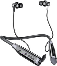 Neckband Bluetooth Headphones 6.0 Bluetooth 120 Hours Playtime Ipx7 Sports Water