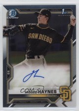 2021 Bowman Chrome Prospect Auto Jagger Haynes #CPA-JH Auto 16zo