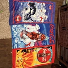 Vintage Coca-Cola Coke Beach Towels Collectible Coke Polar Bear Cotton Set of 3