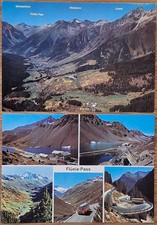 Flüela-Pass / Bos-Cha - Guarda - Lavin (Unterengadin): 2 AK, Aufnahmen um 1975