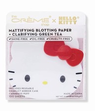 Hello Kitty Mattifying Blotting Paper  Reusable Mirror Compact The Creme Shop