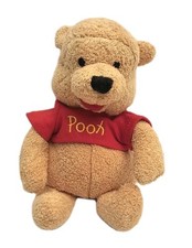 Vintage Disney Store Winnie The Pooh Mini Bean Bag Huggy Pooh 8" Plush DN24801