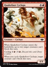 x4 Quakefoot Cyclops - Modern Horizons - NM - MTG