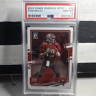 Panini 2020 Donruss Optic Tom Brady #92 PSA 10 Tampa Bay Buccaneers Football