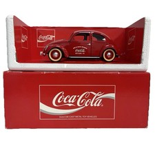 Solido VW Beetle 1:18 Diecast Model Car Red Coca Cola Promotional VOLKSWAGEN 