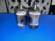 STRONG PAIR 6KM6 POWER VACUUM TUBE - TESTED VG - CLOSELY MATCHED -  USA