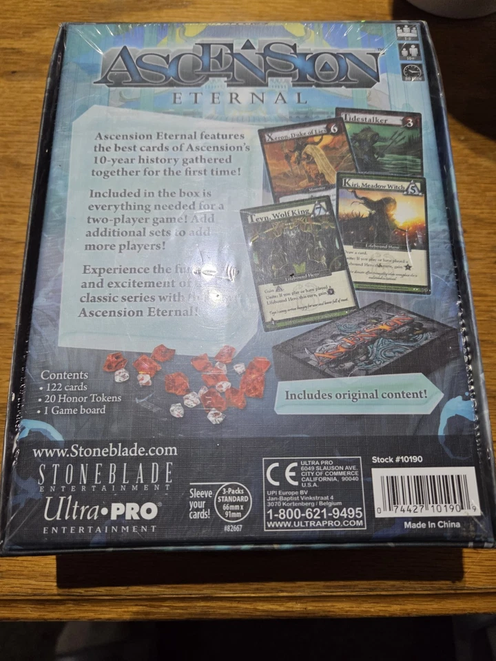 Juego de construcción de mazos Ascension: Ascension Eternal *NUEVO Y PRECINTADO*  Foto 2 de 2