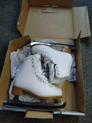 Jackson 380 Ultima Junior Schlittschuhe UK Größe 12,5 EU 32 - 8 1/3 Blades Mk 1 