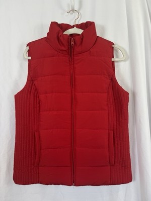 NY&C New York & Company Women s Puffer Vest Red - Medium NWT