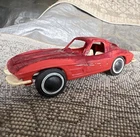 Vintage plastic Tonka Split Window Corvette Red Auto Transport car