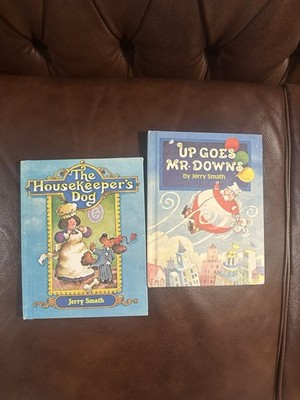 VTG 80s The Housekeeper's Dog & Up Goes Mr Down Jerry Smath Hardcover