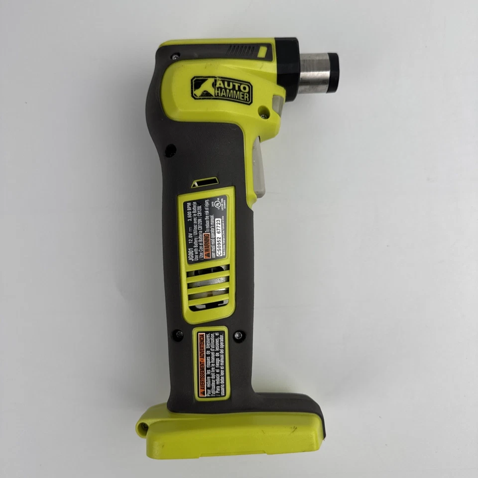 Martillo automático inalámbrico RYOBI JG001 12v - Cuerpo de herramienta desnudo SOLO sin batería/cargador Foto 2 de 4