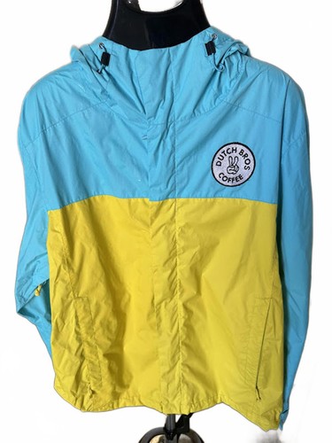 Dutch Bros Coffee Colorblock Windbreaker XL