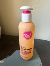 eos Cashmere Pink Champagne Shave Oil 6 fl oz Pump, Paraben/Phthalate-Free