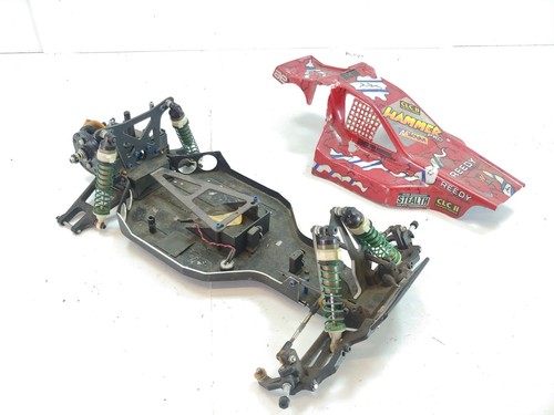 Incomplete Team Associated RC10 1/10 2wd Buggy Slider Rare Stealth Transmission - Picture 2 of 13