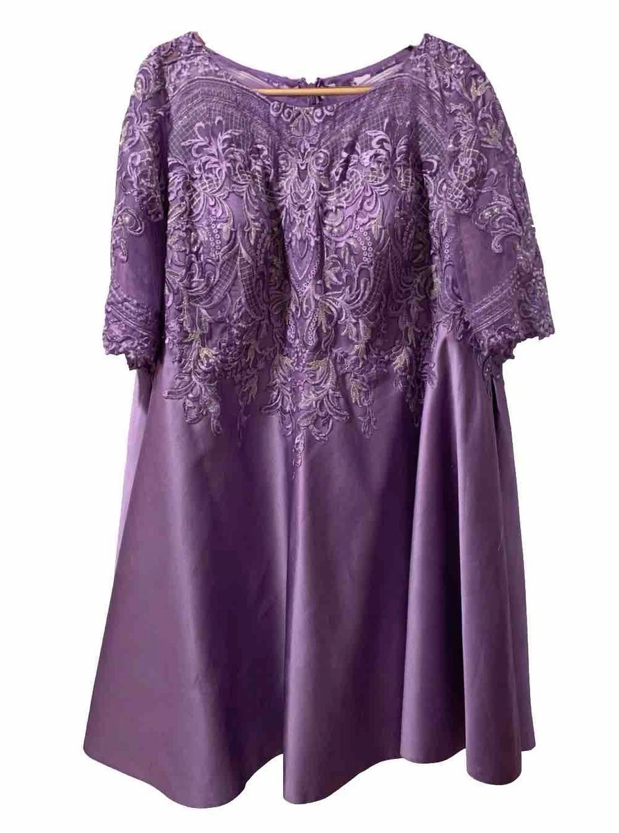strapless open back dress Basia Floral Lace Midi Dress, Lilac  Jolie Moi Retail