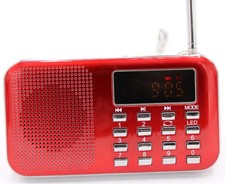 Mini Portable Speaker L-218 USB TF Micro SD with FM Radio MP3 player Works 