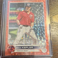 2022 Topps Series 1 Max Kepler Red Foil #221 /199 Minnesota Twins