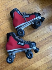 Bauer Canada Roller Skates Derby QUAD SPEED Size 8 Mens