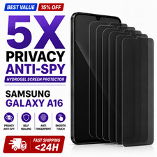 Samsung Galaxy A16 Privacy Anti-Spy Screen Protector Hydrogel 3 5 Pack
