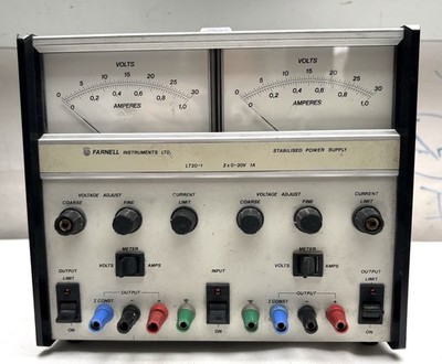 FARNELL INSTRUMENTS LT-30-1 2X0-30V 1A STABILISIERTES DAUL VARIABLES NETZTEIL
