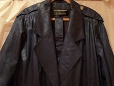 Werner Graumann Women's Trench Coat Germany Size 54/us 22- 24