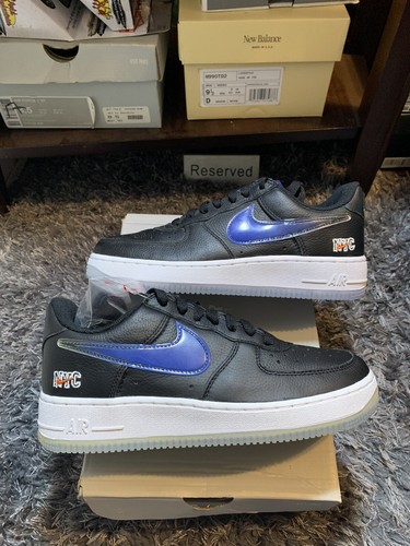 Kith x Air Force 1 Low NYC Men’s Shoe Knicks Away Black Size 6 - CZ7928-001 - Picture 4 of 10