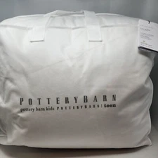 Pottery Barn Clean Oceans F/Q Down Alternative Duvet Insert Hypoallergenic Queen