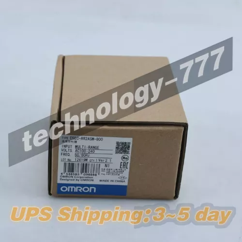 Omron Temperature Controller E5EC-RR2ASM-800 100-240VAC