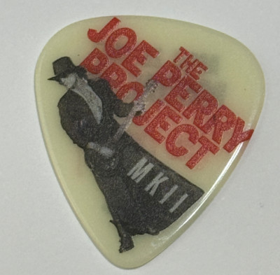 JOE PERRY PROJECT SIGNATURE GUITAR PICK RARE 4/22/2023 PONTIAC MI