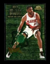 Vintage 1995 FLEER SKYBOX ATOMIC Chrome Basketball Card A5 BUCK WILLIAMS Blazers