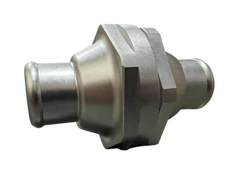 1.25" Billet In Line Thermostat Universal Coolant Radiator Hose T-Stat Hose USA - Picture 4 of 6