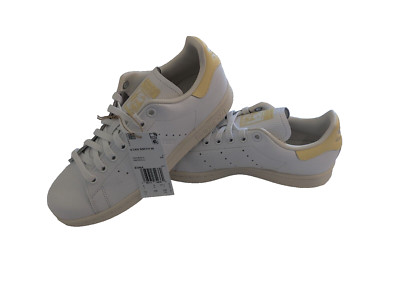 ADIDAS STAN SMITH 7.5 Womens Originals Sneaker White/Yellow