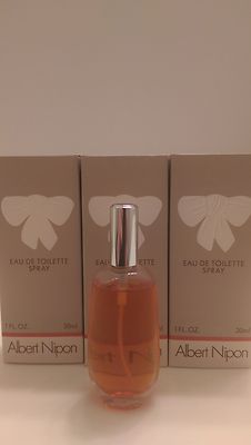 ALBERT NIPON  EAU DE TOILLETE SPRAY 1 OZ / 30 ML LOT OF 3 PCS NIB - RARE