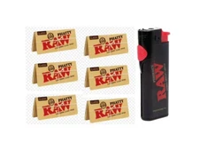 RAW Classic PHATTY PAPERS 125mm+ raw PHOENIX ULTIMATE SMOKERS LIGHTER