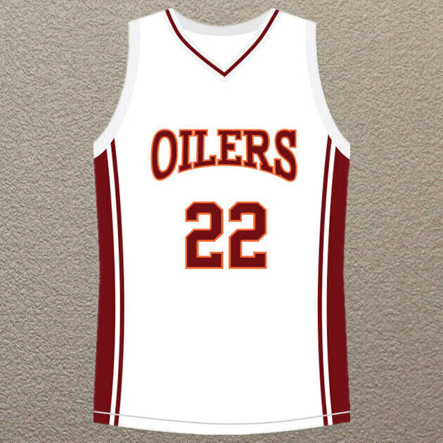 Cruz #22 Richmond Oilers Away Basketball Jersey Coach Custom Names