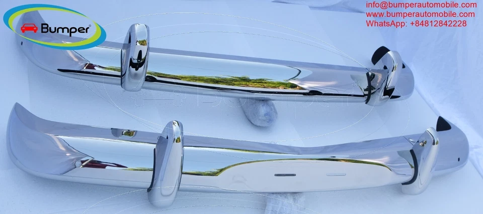 Parachoques Volvo Amazon cupé berlina versión euro (1956-1970) nuevos Foto 4 de 4