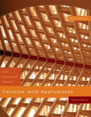 Calculus with Applications Hardcover